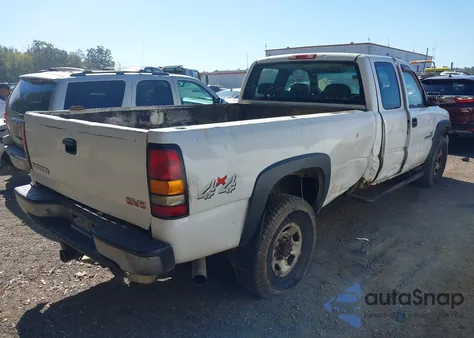 2004 GMC Sierra 2500Hd Work Truck из США, поврежденный, VIN 1GTHK29264E252101